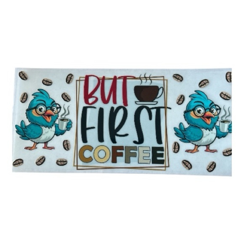 But First Coffee Cup Decal (50)